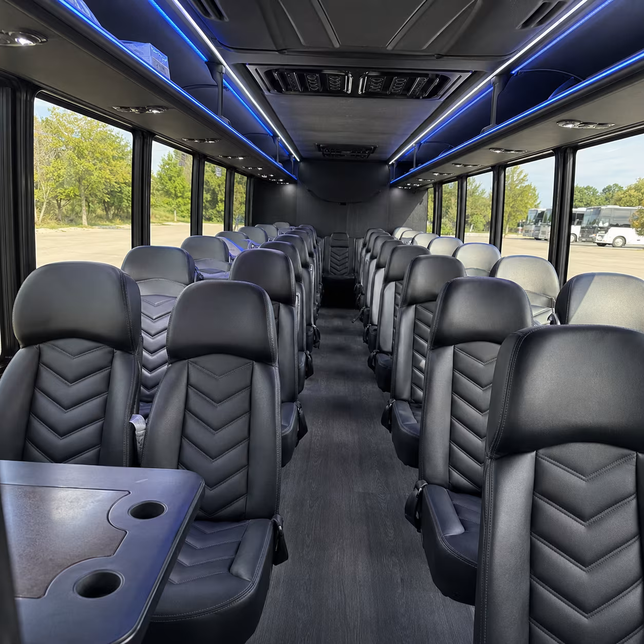 Edison Airport Shuttle & Transportation party bus exterior