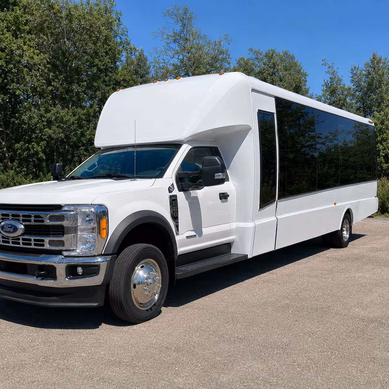 Edison Airport Shuttle & Transportation party bus exterior