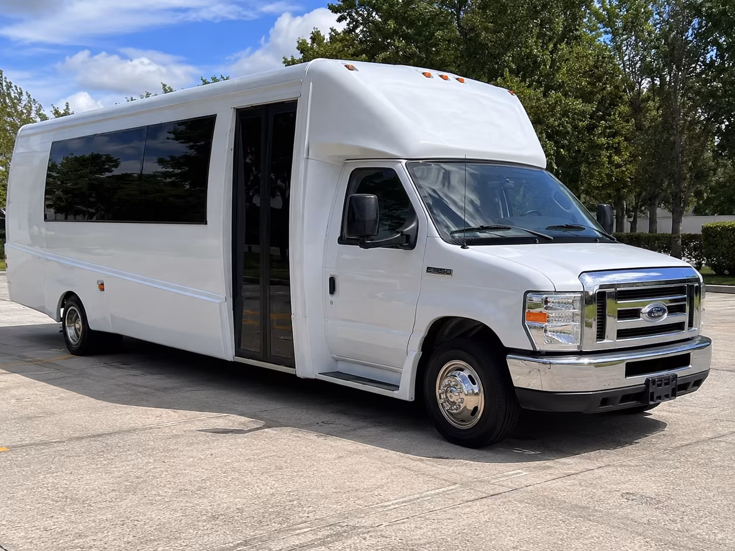 Edison Concert & Music Festival Transportation party bus exterior