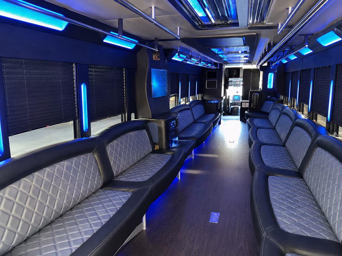 Edison Concert & Music Festival Transportation party bus exterior