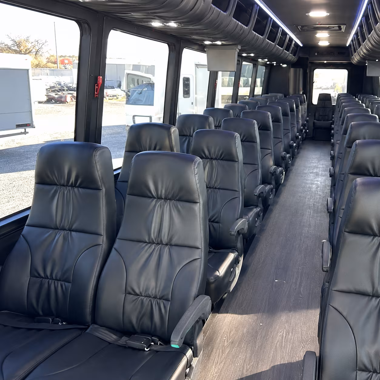 Edison Corporate Transportation party bus exterior