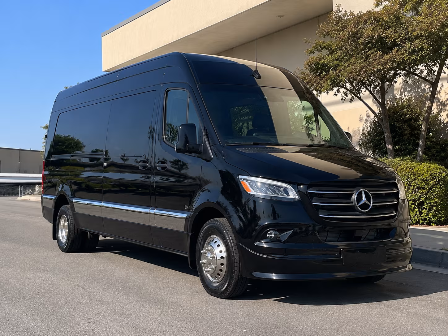 Edison Corporate Transportation party bus exterior