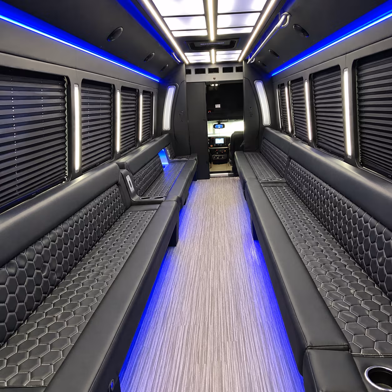 Edison Winery Tour & Pub Crawl Transportation onboard seating