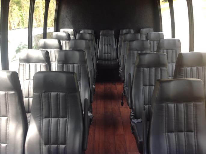 Woodbridge 30 Passenger Shuttle Bus Interior