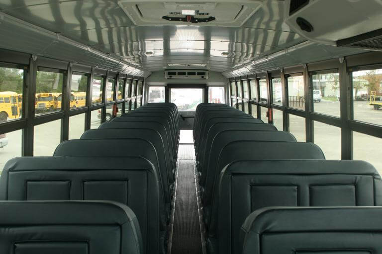 Newark 47 Passenger School Bus Interior